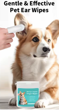 Pet Ear Cleaning Wipes | 50 Pc Ear Care Solution